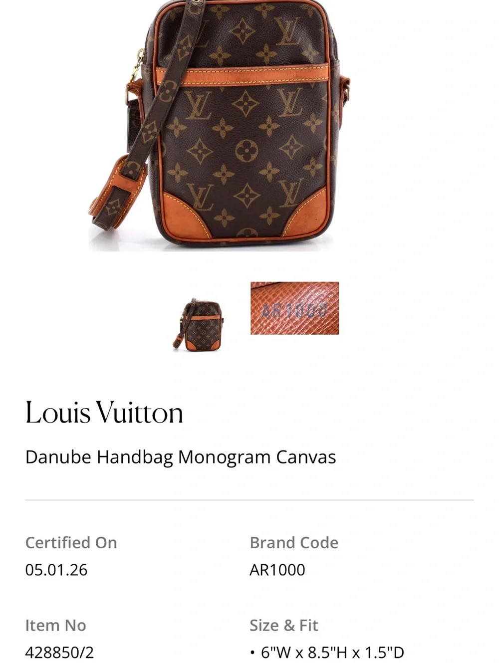 Louis Vuitton Monogram Canvas Small Messenger Bag .
